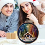 Christmas Nativity Scene Embroidery Kit