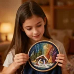 Christmas Nativity Scene Embroidery Kit