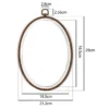 oval 22x29cm