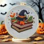 Halloween Witch Hat Series Embroidery Kit Set