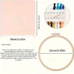 Halloween Witch Hat Series Embroidery Kit Set