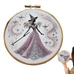 Witch Pattern Embroidery Kit